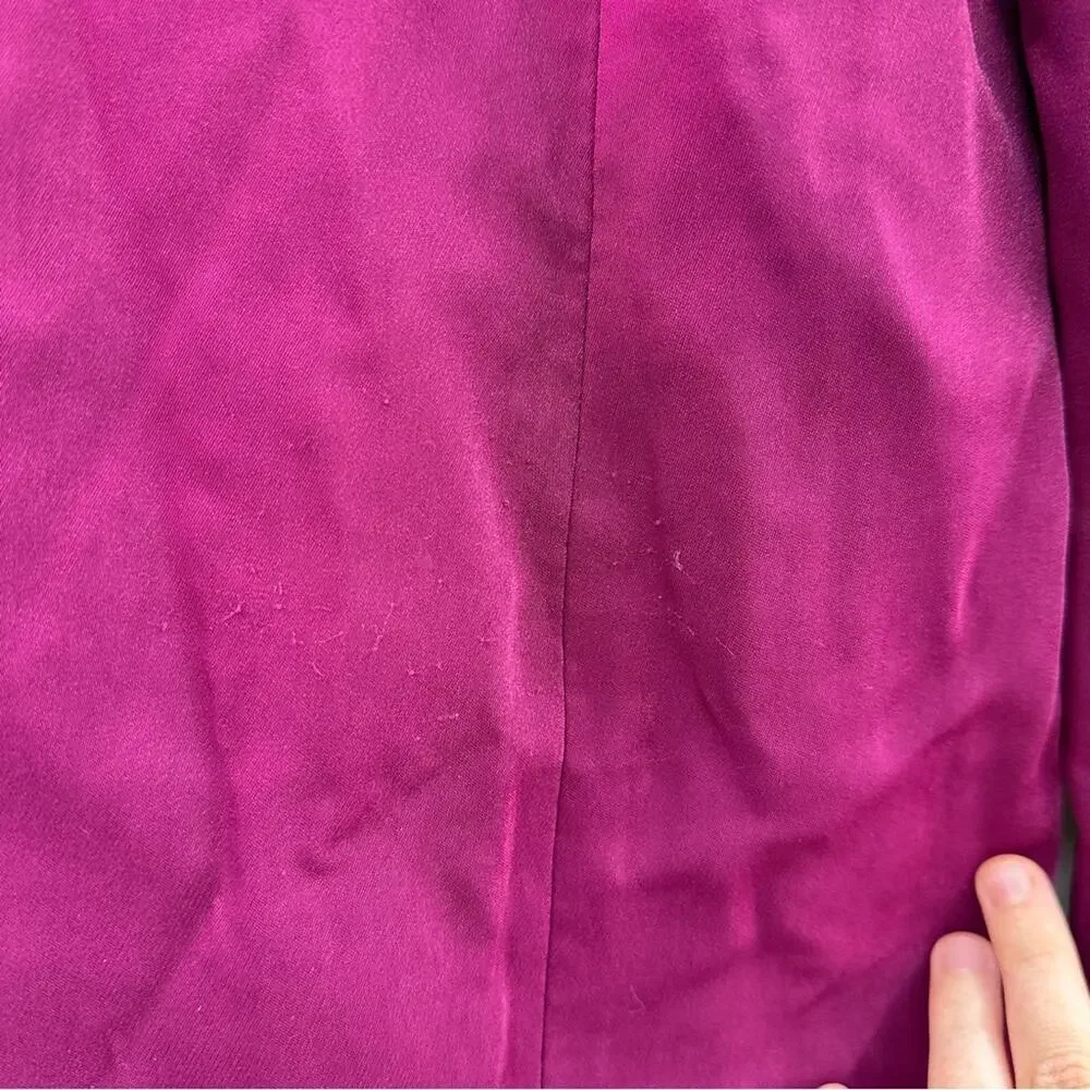 RTR Endless Rose Purple‎ Pink Single Breasted Long Sleeve Blazer Sz L